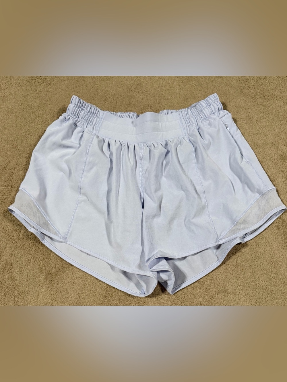 Light Blue Lululemon Hotty Hot Women’s Shorts